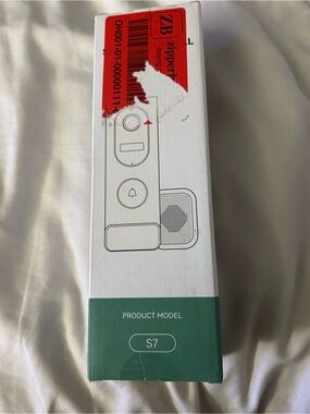 S7 Video Doorbell (White) - Smart Home Camera Doorbell